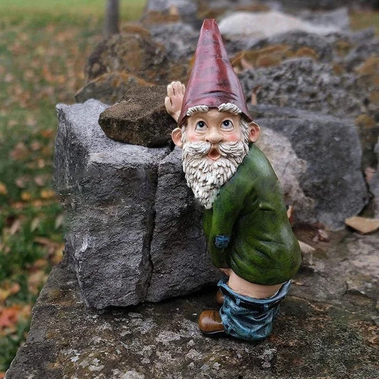 Creative Gnome Statue to Decorate your Garden